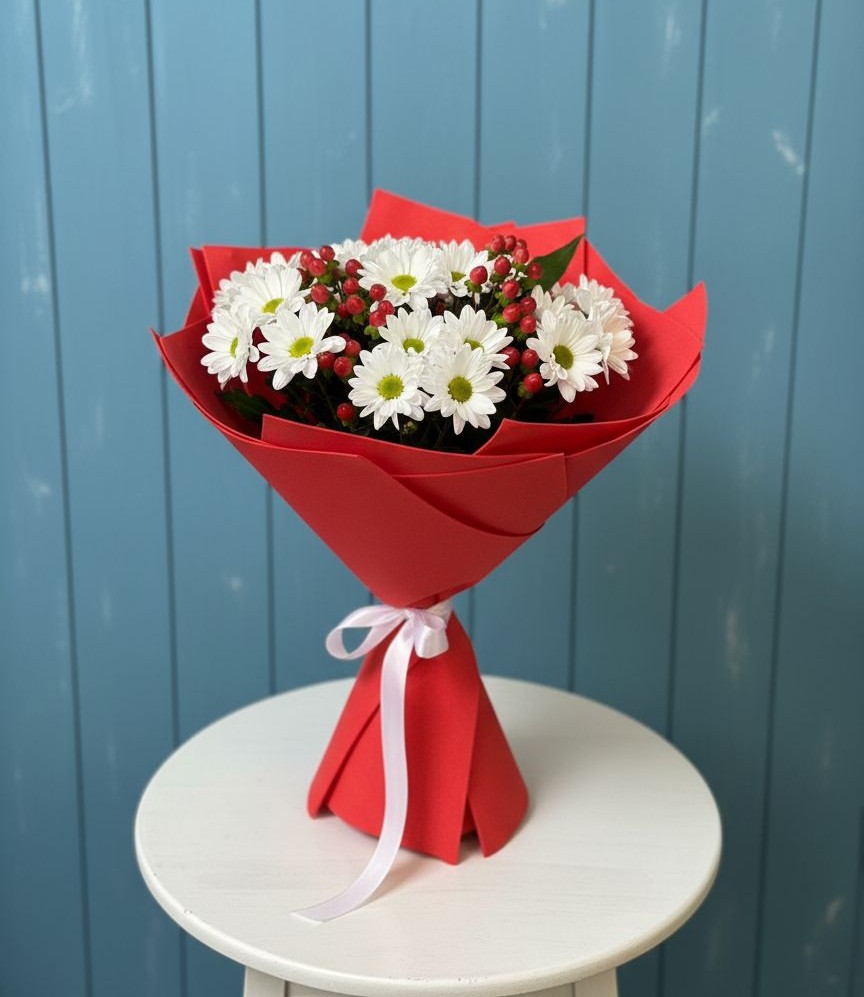 Букет цветов из: Хризантемы в Бесстрашной