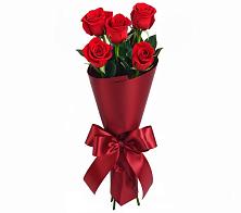 Букет 5 Красных роз Эдлесс Лав в Бесстрашной