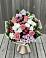 Букет цветов из: Альстромерии, Гвоздики, Розы и Хризантемы в Бесстрашной