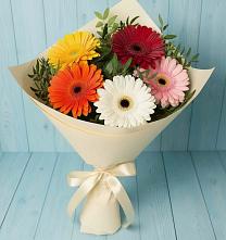 Букет цветов из:  Герберы в Бесстрашной