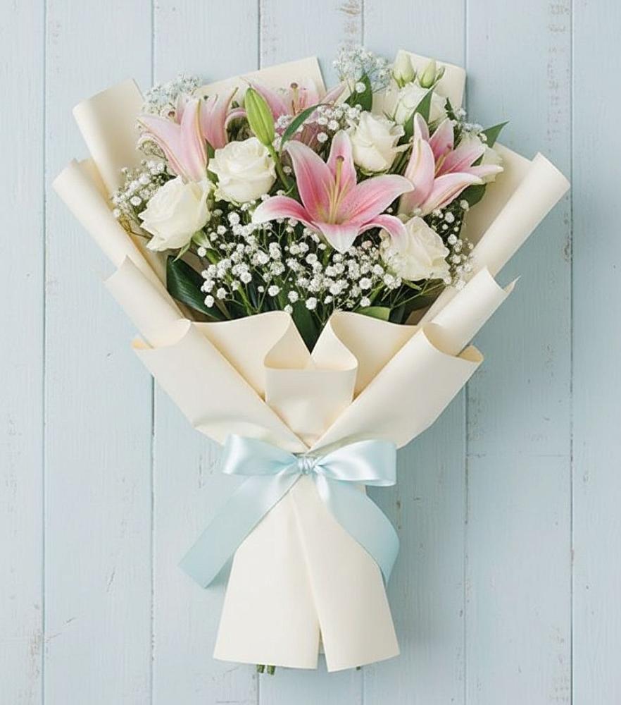 Букет цветов из: Лилии в Бесстрашной
