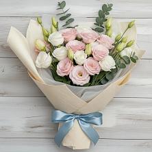 Букет цветов из:  Лизиантусы в Бесстрашной