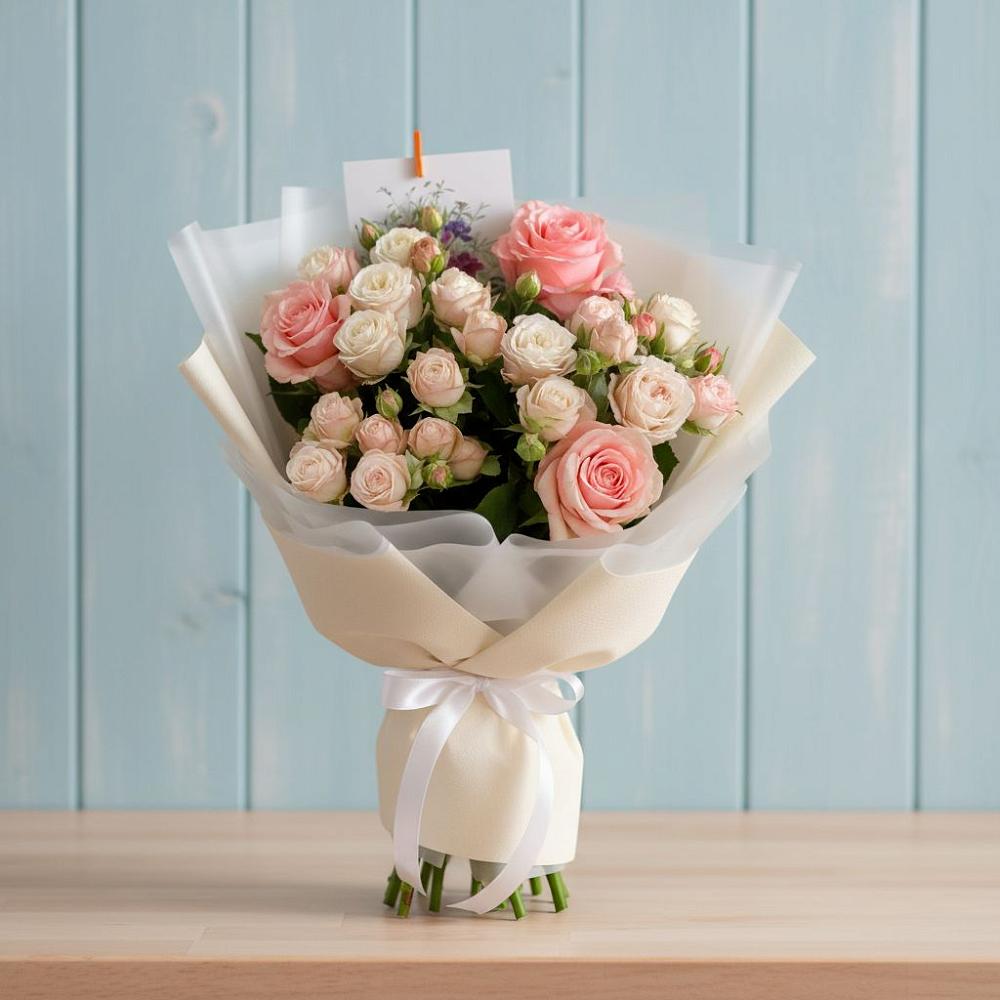 Букет цветов из: Розы в Бесстрашной