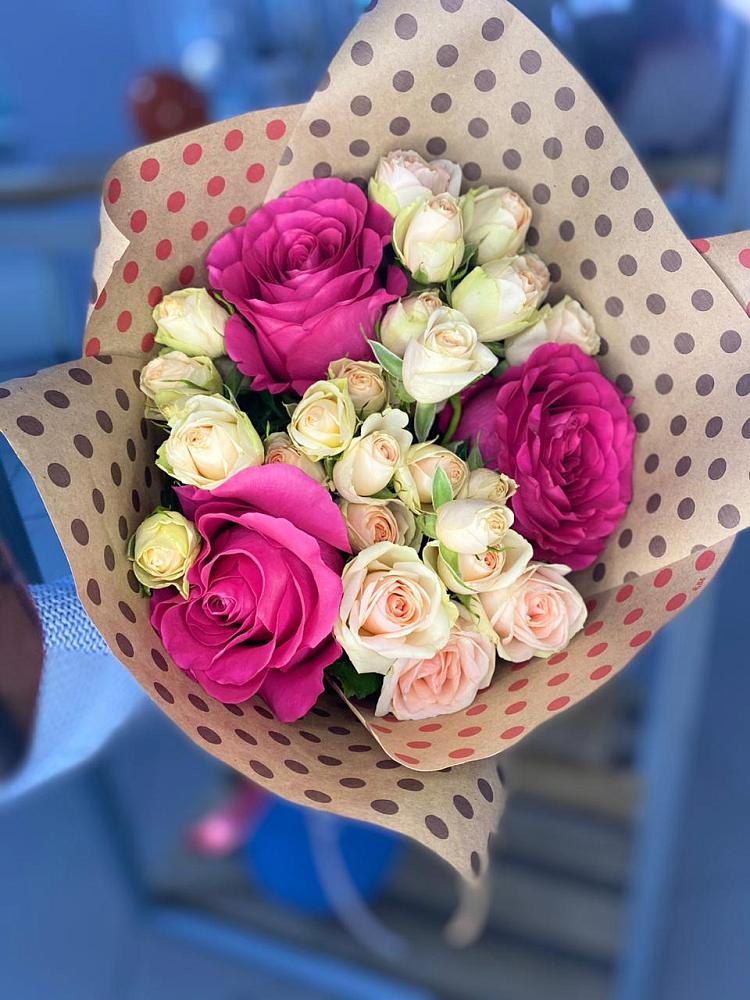 Букет цветов из: Розы в Бесстрашной