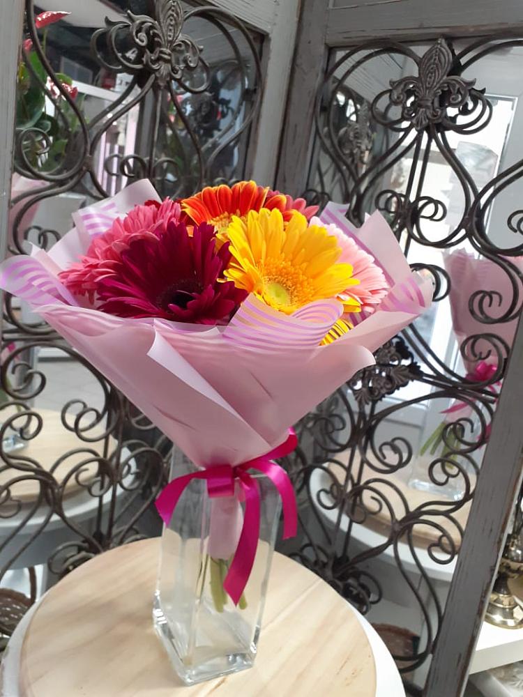 Букет цветов из: Герберы в Бесстрашной