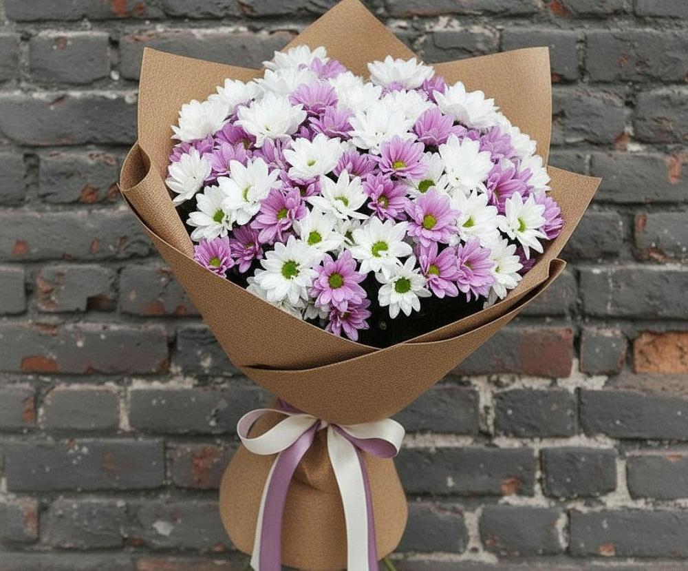 Букет цветов из: Хризантемы в Бесстрашной