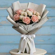Букет цветов из:  Розы #REPLACE_PRED# Бесстрашной