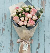 Букет цветов из:  Розы #REPLACE_PRED# Бесстрашной