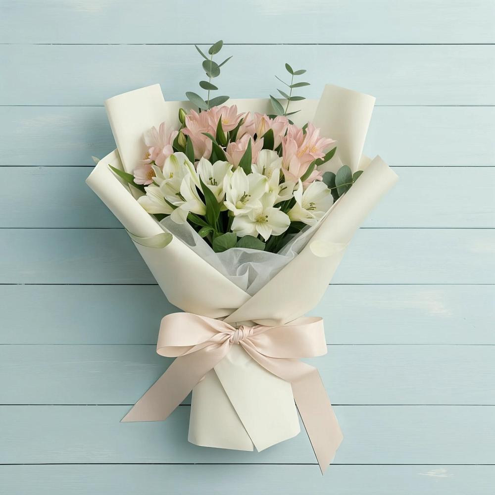 Букет цветов из: Альстромерии в Бесстрашной