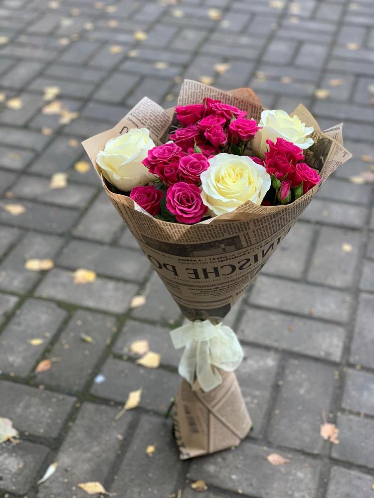 Букет цветов из: Розы в Бесстрашной