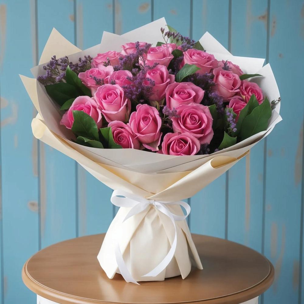 Букет цветов из: Розы в Бесстрашной