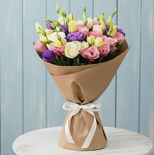 Букет цветов из:  Лизиантусы в Бесстрашной